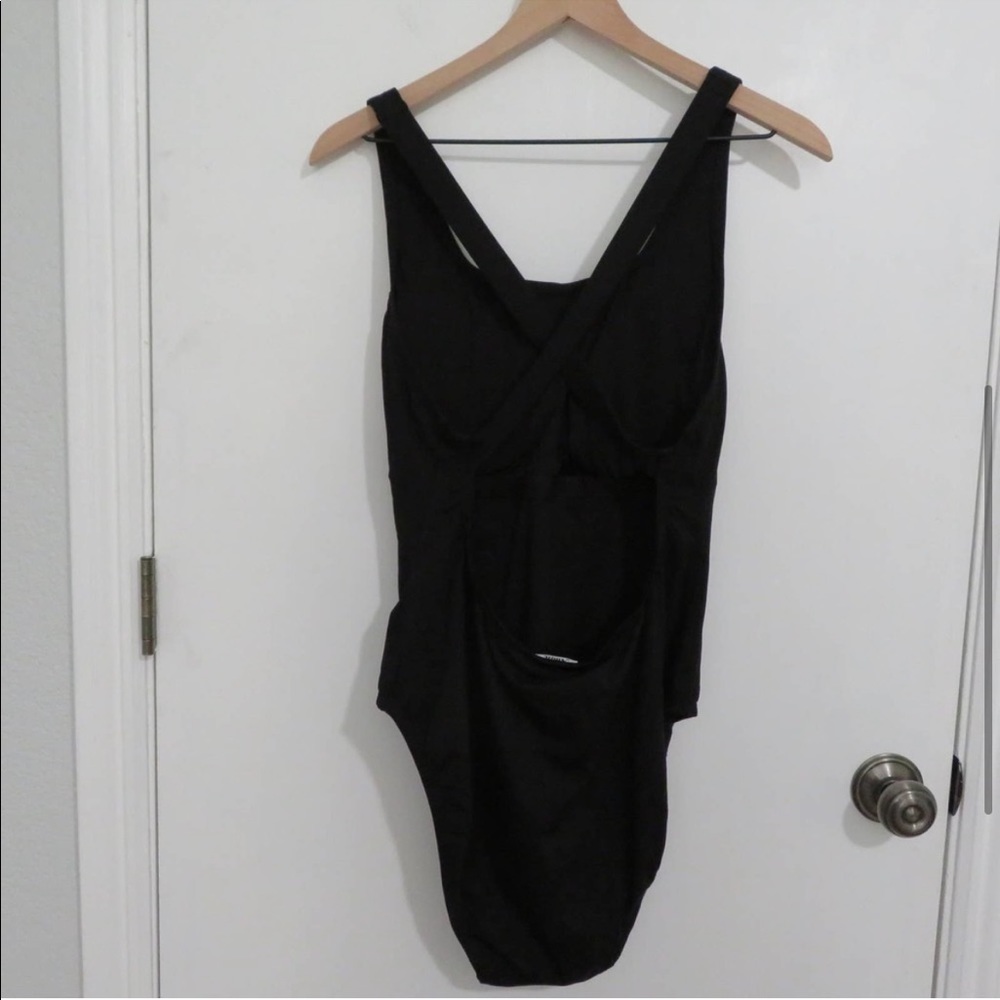 Andie The Tulum One Piece Bathing Suit in Black Size XXLT - Picture 3 of 6
